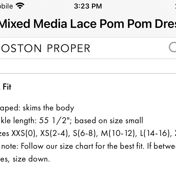 Boston Proper Maxi Dress Mixed Media Lace Pom Pom Sleeveless Hot Pink Size L - Picture 13 of 15